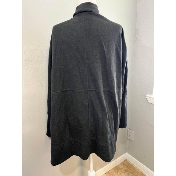 Eddie bauer Soft Open Cardigan Jacket Women Size 2XL Gray - Picture 8 of 10